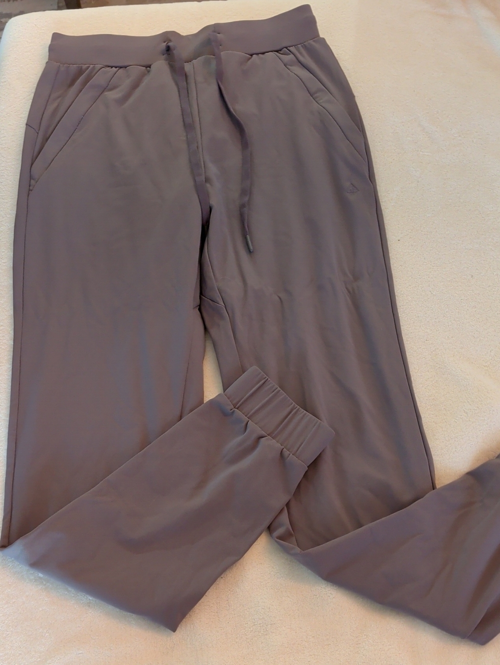 Vitality Casual Drawstring Joggers in Mauve